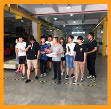 天津大学小伙伴参观合乐hl8环保