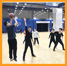2019合乐hl8环保工会篮球活动