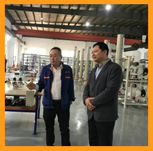 中国表面工程合乐hl8走进合乐hl8生产车间