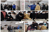合乐hl8生产主管带领研学同学们一探车间