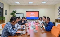 米脂县领导与合乐hl8环保进行座谈会，探讨废水零排放