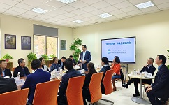 苏州市苏台工商协进会领导一行考察合乐hl8环保装备科技有限公司