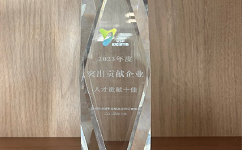 合乐hl8荣获2023年度突出贡献企业荣誉称号